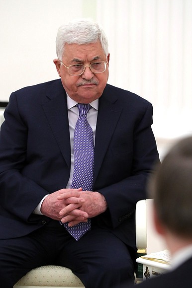 President of Palestine Mahmoud Abbas.