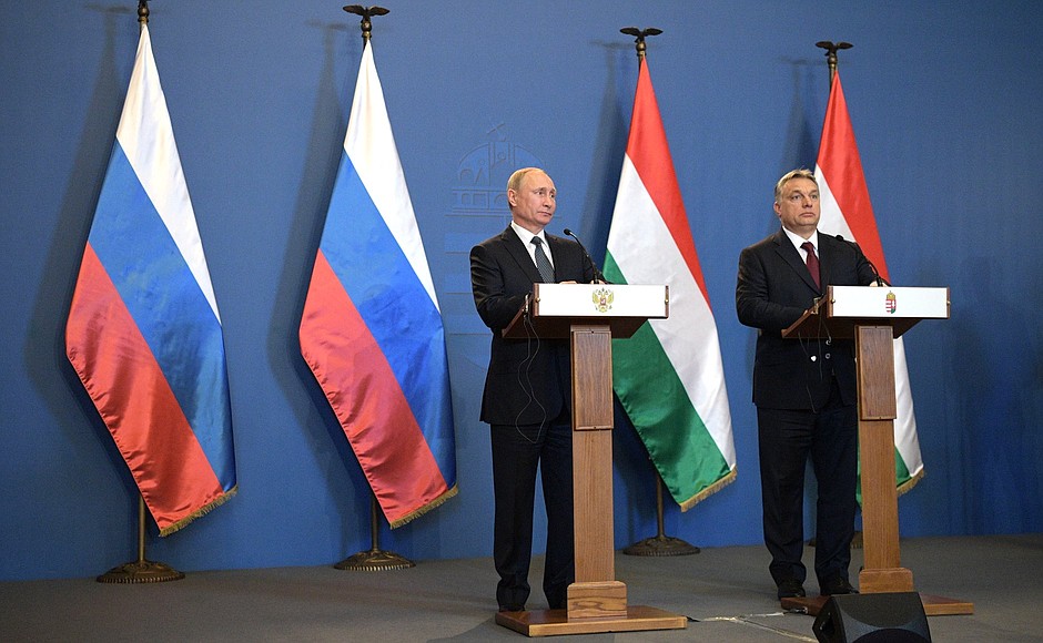 Joint news conference with Hungarian Prime Minister Viktor Orban.