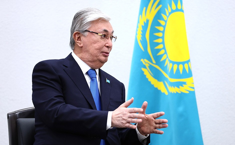 President of Kazakhstan Kassym-Jomart Tokayev.