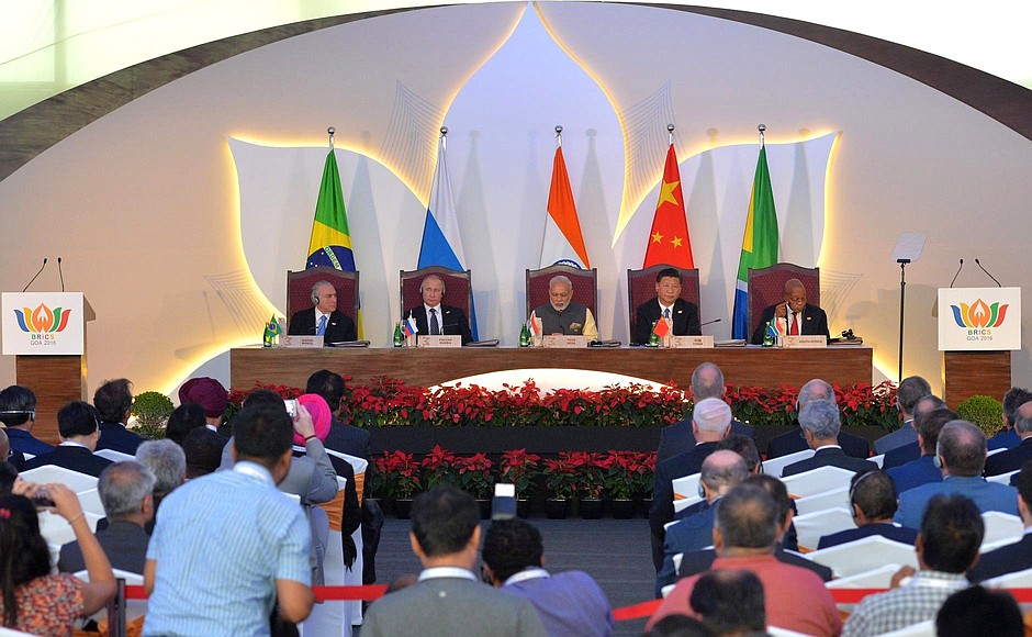 Meeting of the BRICS leaders with members of the BRICS Business Council.