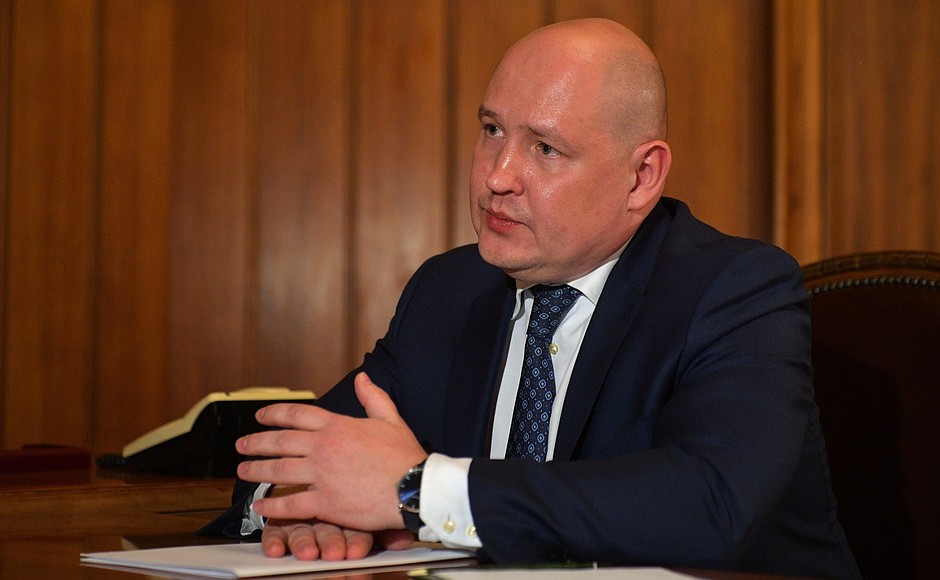 Acting Governor of Sevastopol Mikhail Razvozhayev.