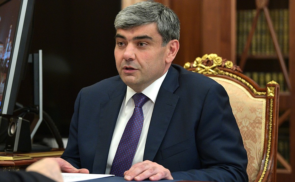 Acting Head of Kabardino-Balkaria Kazbek Kokov.