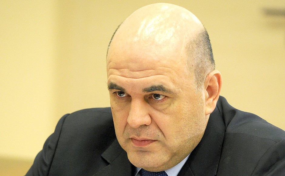 Head of the Federal Taxation Service Mikhail Mishustin.