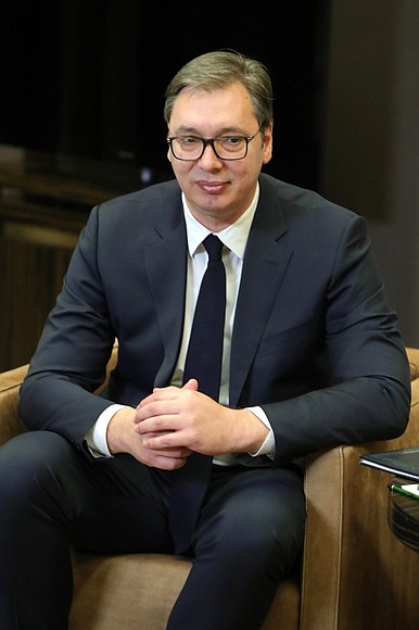 Президент Республики Сербия Александр Вучич.