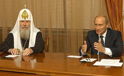 Vladimir putin religion