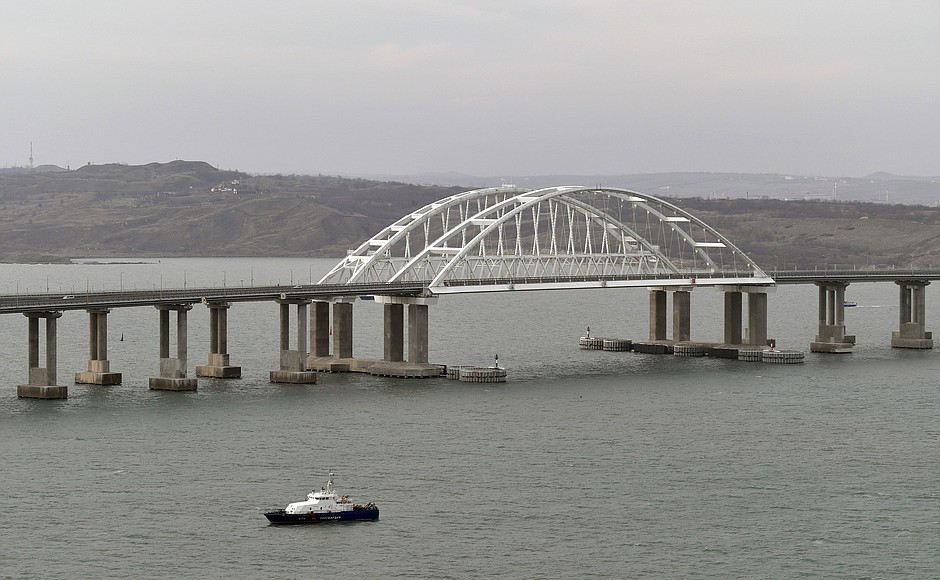 The Crimean Bridge.