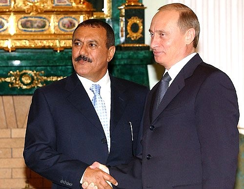 Встреча с Президентом Йемена Али Абдаллой Салехом.