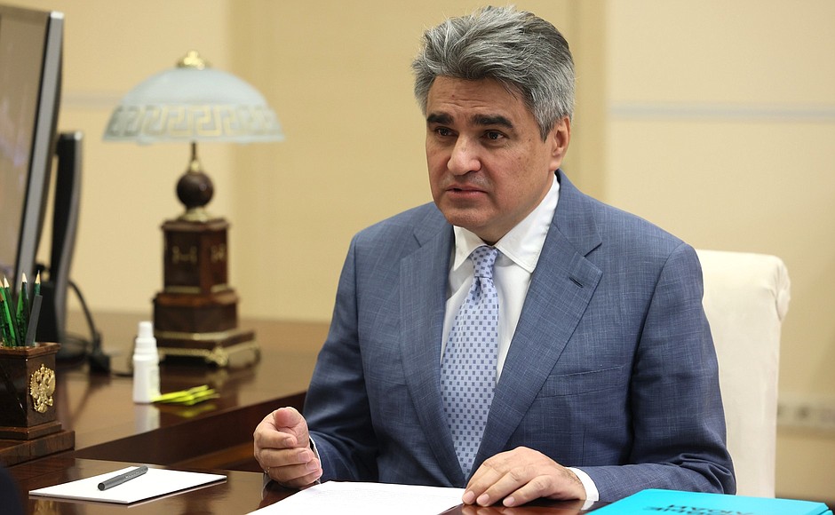 Alexei Nechayev, the head of the New People party faction in the State Duma.