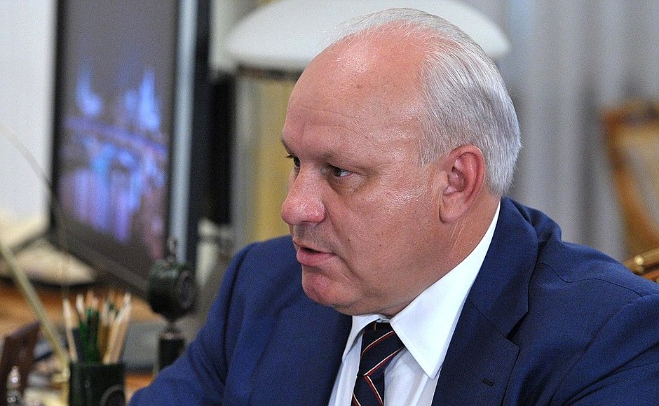 Acting Head of the Republic of Khakassia Viktor Zimin.