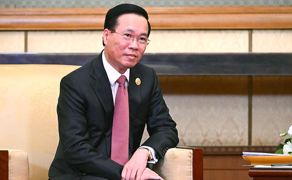 Президент Вьетнама Во Ван Тхыонг.