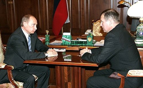 Рабочая встреча с главой Республики Карелия Сергеем Катанандовым.