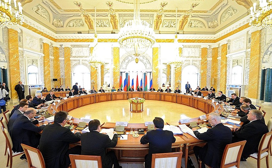 Meeting of the Russia-Belarus Union State Supreme State Council.
