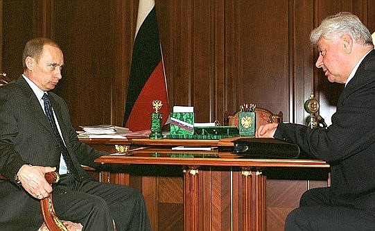 С Председателем Государственного совета Дагестана Магомедали Магомедовым.