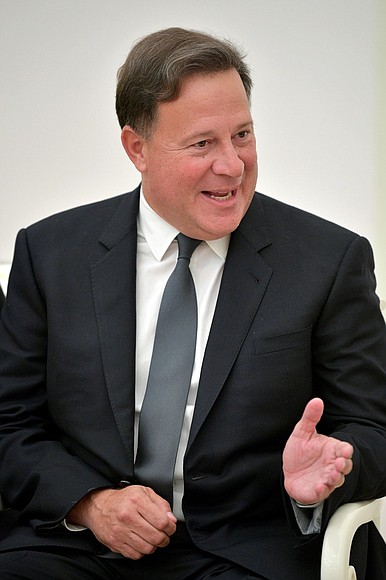 President of Panama Juan Carlos Varela.
