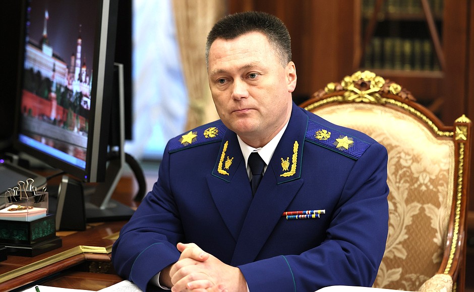 Prosecutor General Igor Krasnov.