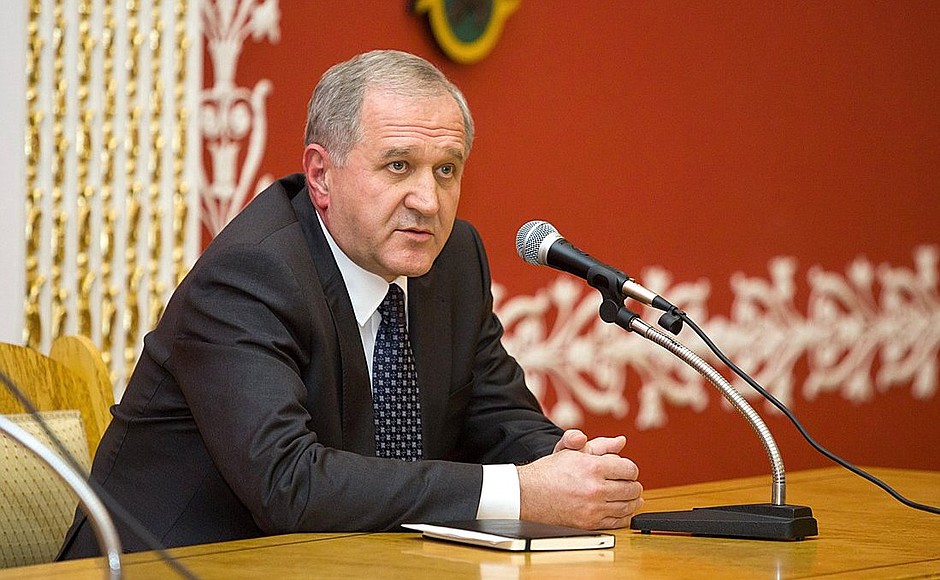 Presidential Plenipotentiary Envoy to the Northwestern Federal District Vladimir Bulavin.
