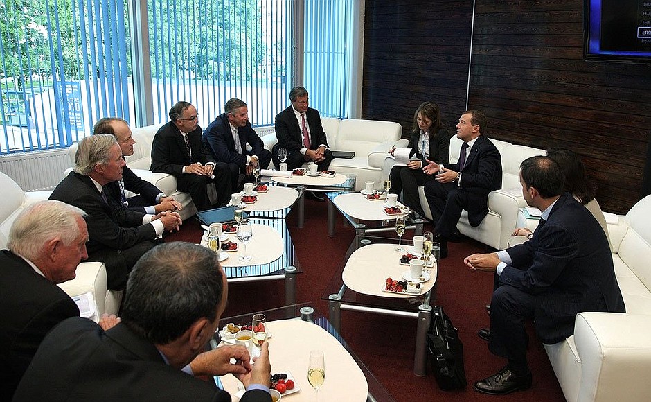 Meeting with representatives of major US companies.