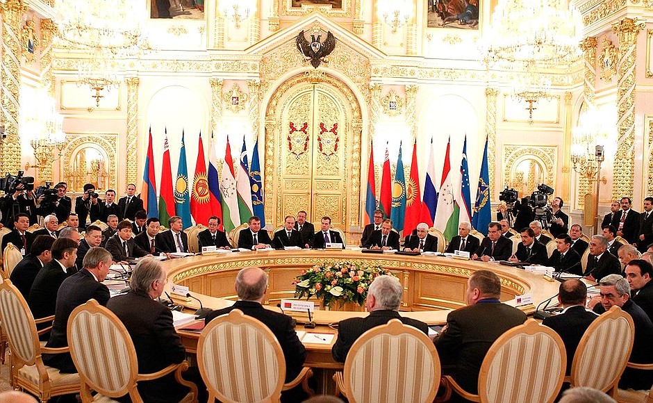 Сессия Совета коллективной безопасности ОДКБ в расширенном составе.