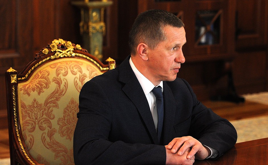 Deputy Prime Minister and Plenipotentiary Presidential Envoy in the Far East Federal District Yury Trutnev.