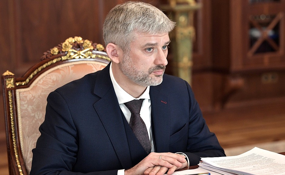 Minister of Transport Yevgeny Ditrikh.