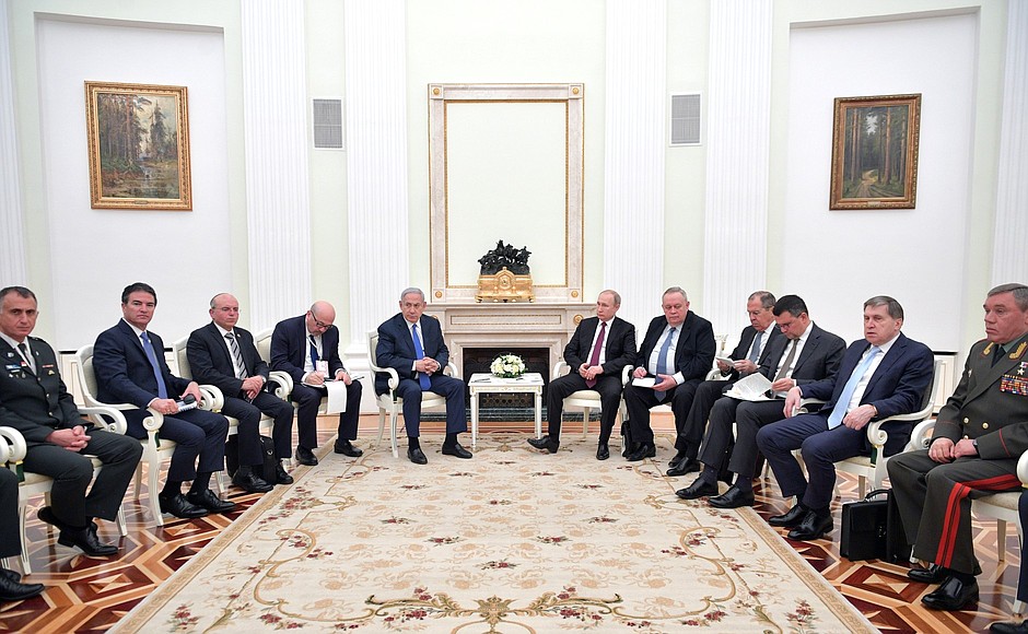 Встреча с Премьер-министром Государства Израиль Биньямином Нетаньяху.