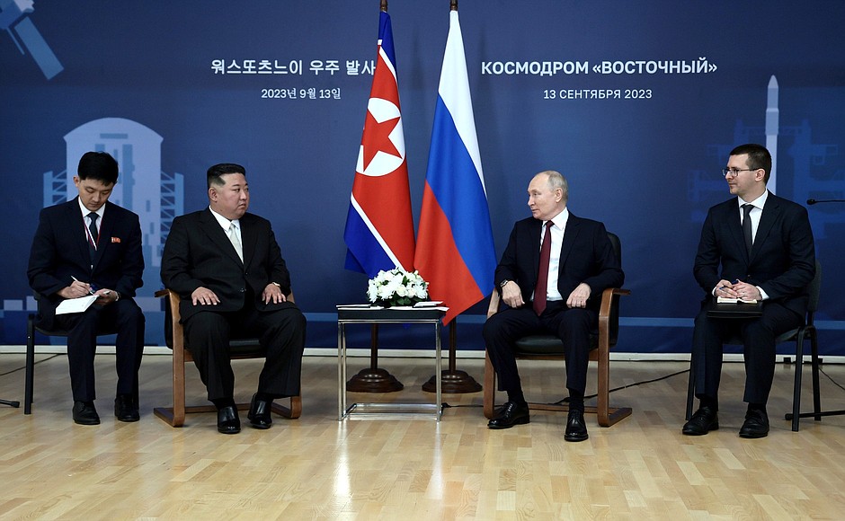 Russia-North Korea talks.