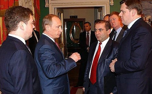 Встреча с представителями общественных организаций российского бизнеса.