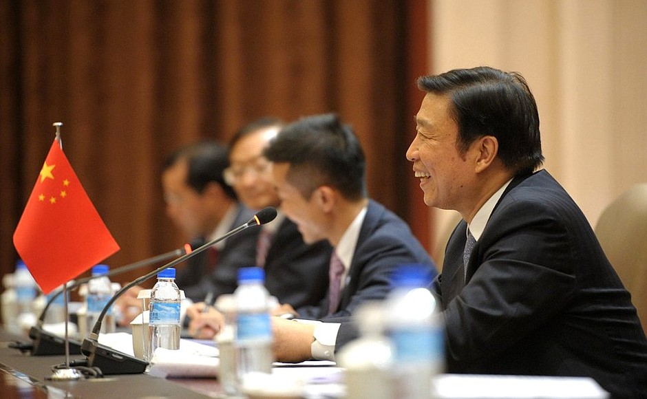 Встреча с заместителем Председателя КНР Ли Юаньчао.