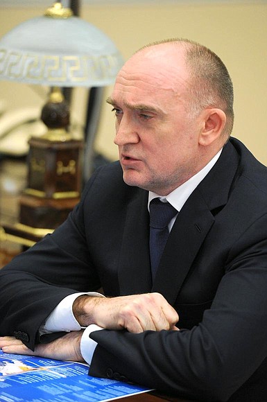 Governor of Chelyabinsk Region Boris Dubrovsky.