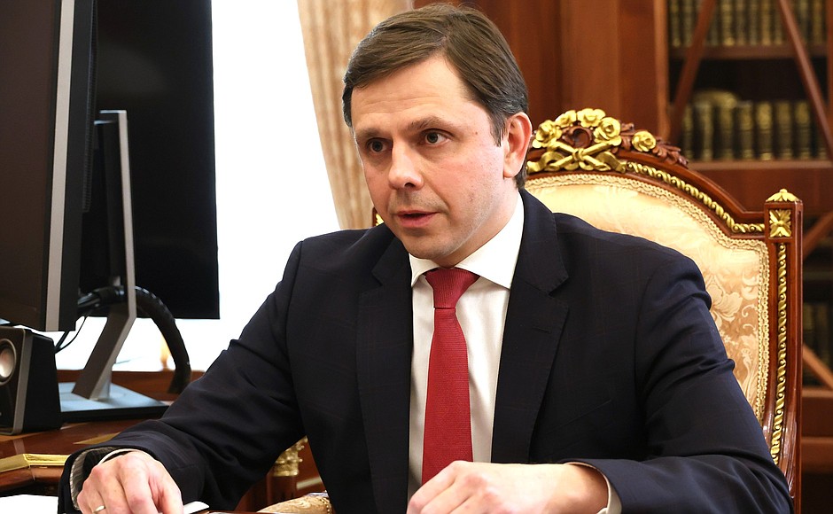 Governor of the Orel Region Andrei Klychkov.