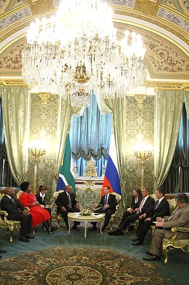 Russian-South African talks.