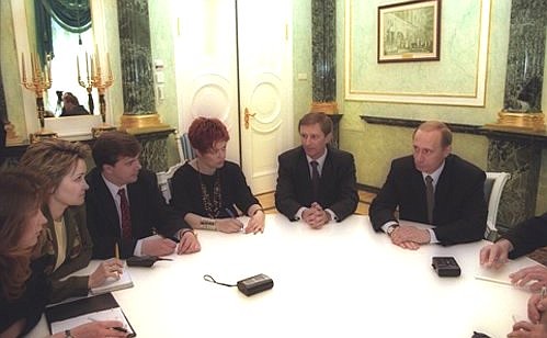 Встреча с журналистами после заседания Совета Безопасности.