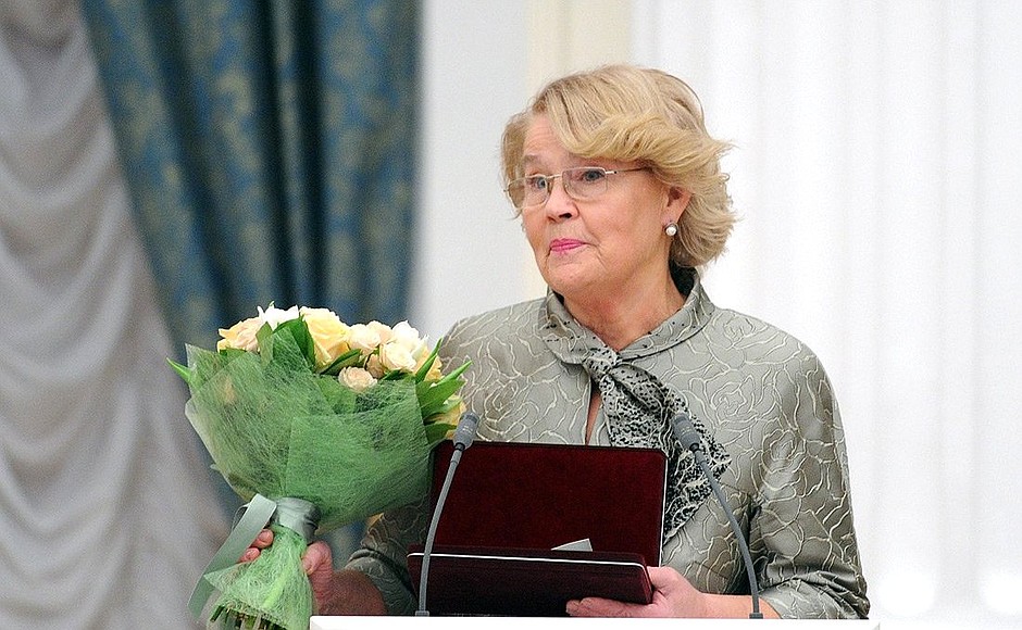 Honorary Title National Teacher of the Russian Federation was conferred on Tatyana Igoshina, teacher at general education school No. 61 in Nizhny Tagil.