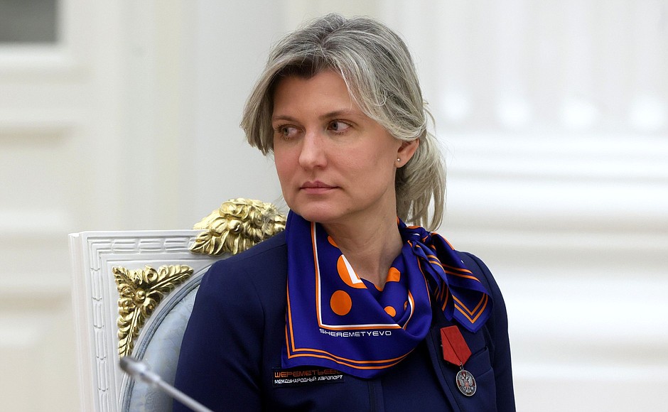 Olga Vlasova, Head of the Major Transport Directorate at Sheremetyevo International Airport.
