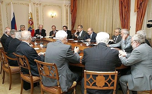 Встреча с участниками российско-американской общественной рабочей группы «Россия – США: взгляд в будущее».