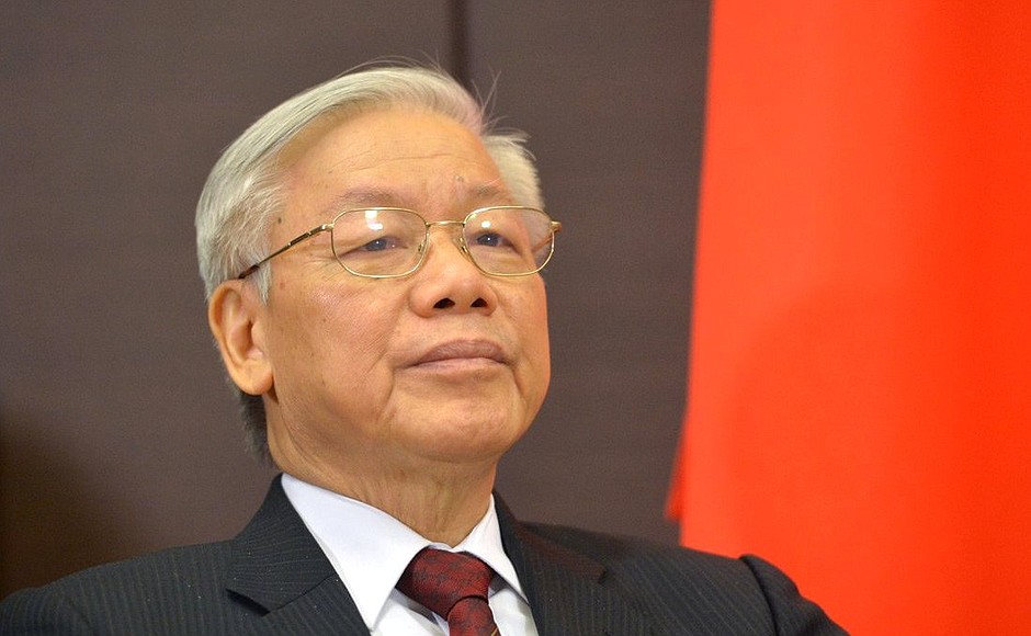 General Secretary of the Vietnamese Communist Party Nguyen Phu Trong.