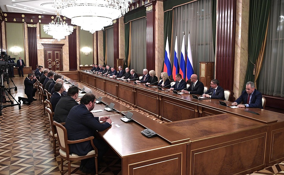 Встреча с членами Правительства.