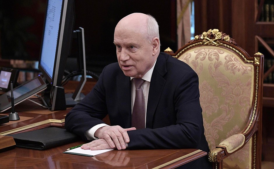 Chairman of the Executive Committee and Executive Secretary of the CIS Sergei Lebedev.