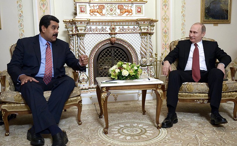 Meeting with President of Venezuela Nicolas Maduro.