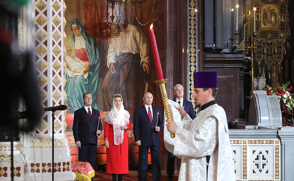 Easter greetings • President of Russia