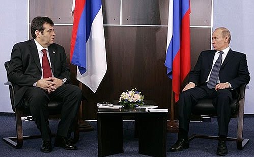 С Председателем Правительства Республики Сербия Воиславом Коштуницей.