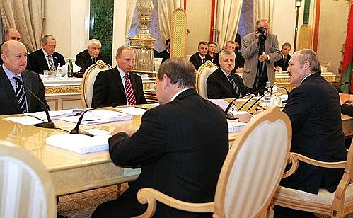 Заседание Высшего Государственного Совета Союзного государства.