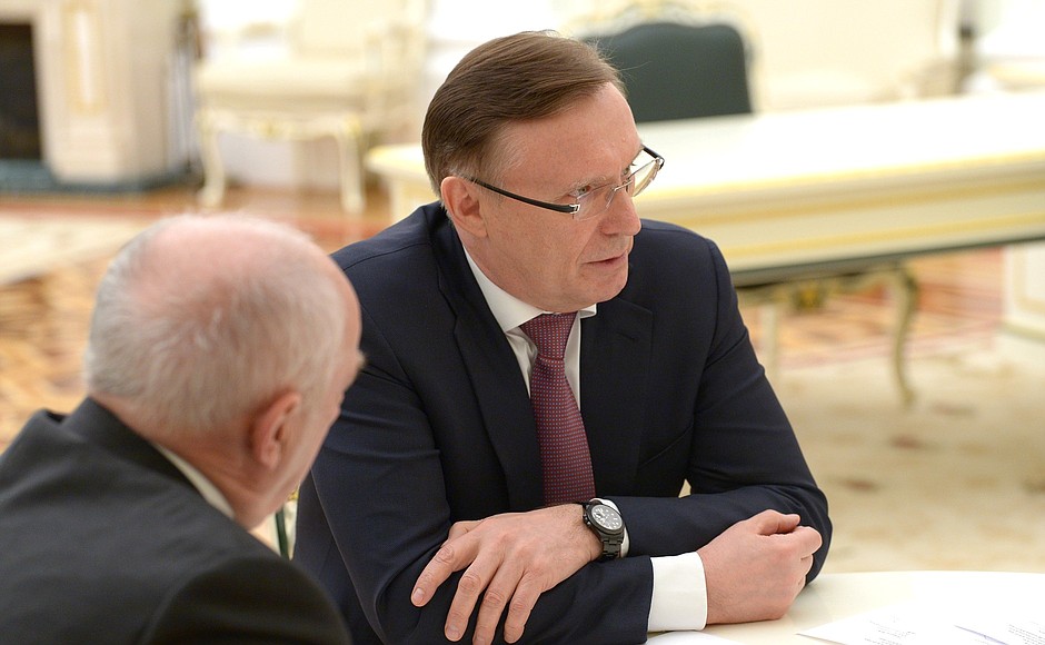 Sergei Kogogin, co-chair of Vladimir Putin’s election campaign headquarters, Kamaz General Director.