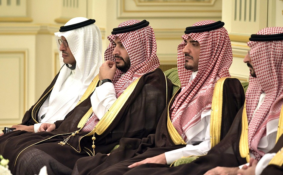 At the Russian-Saudi Economic Council meeting.