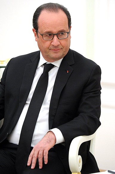 President of France Francois Hollande.