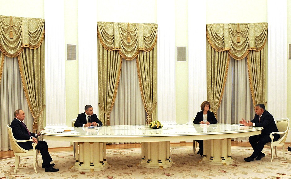 Встреча с Премьер-министром Венгрии Виктором Орбаном.