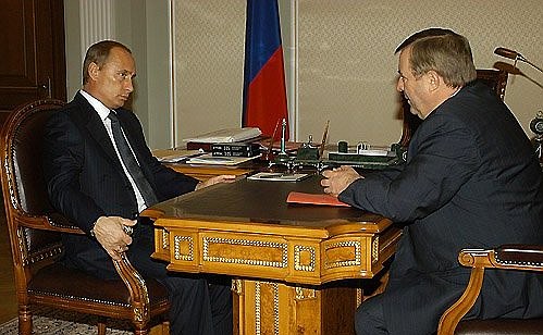 Встреча с Председателем Государственной Думы Геннадием Селезневым.