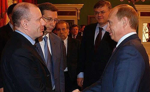 Встреча с представителями общественных организаций российского бизнеса.
