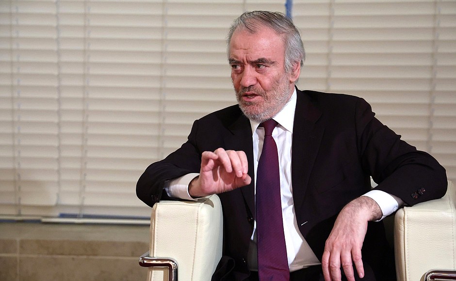 Artistic director and director of the Mariinsky Theatre Valery Gergiev.