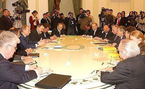 Переговоры с Премьер-министром Люксембурга Жан-Клодом Юнкером.